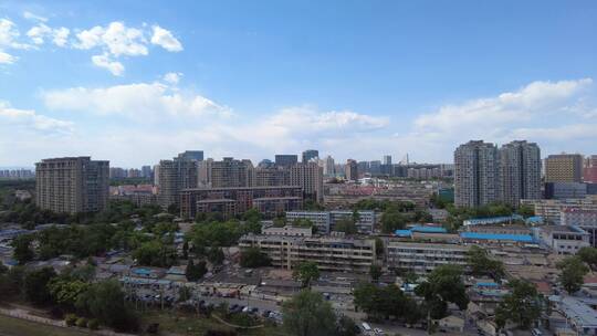 北京望京高层城市楼景