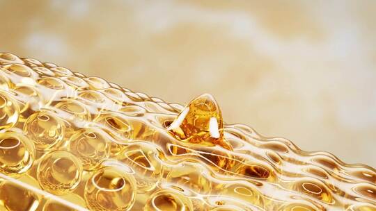 黄金分子结构精华液