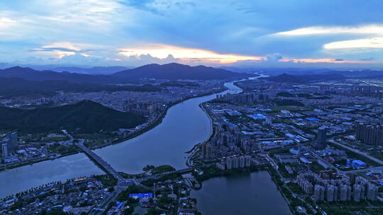 珠海斗门区城市风光