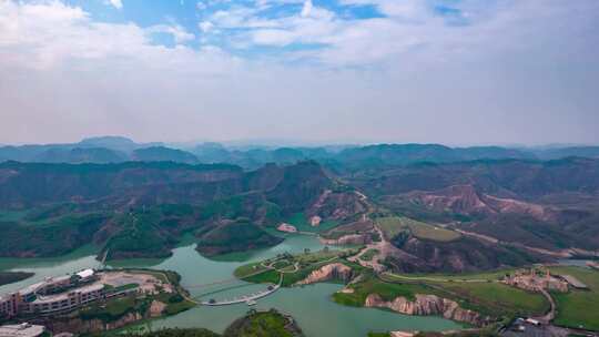 湖南郴州高倚岭风景区航拍延时4K