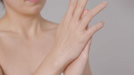 女性护理 擦面霜 护肤品广告视频素材视频素材模板下载