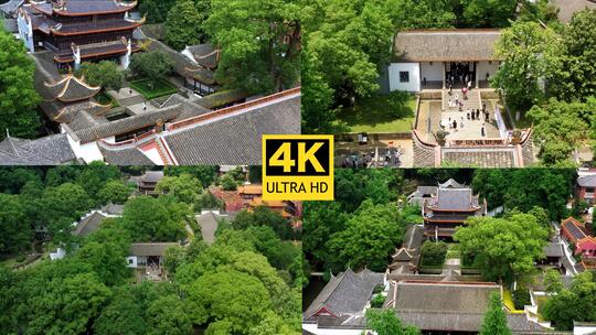4K 岳麓书院 湘江 湖南师大视频素材模板下载
