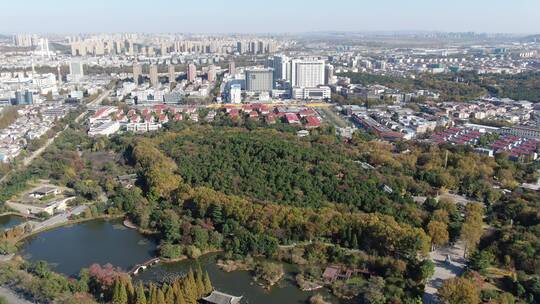 航拍江苏徐州旅游城市宣传片