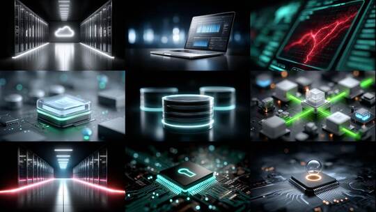 智慧医疗数据链云端未来高清在线视频素材下载