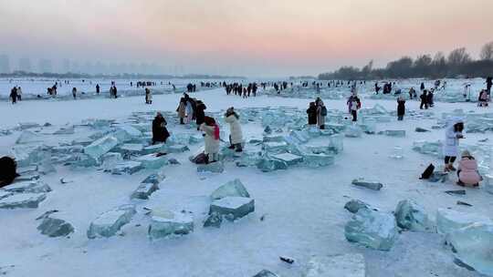 【最新4k】哈尔滨冬季城市宣传片