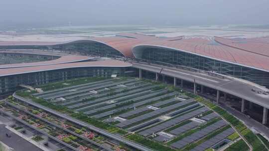 北京大兴机场视频素材模板下载