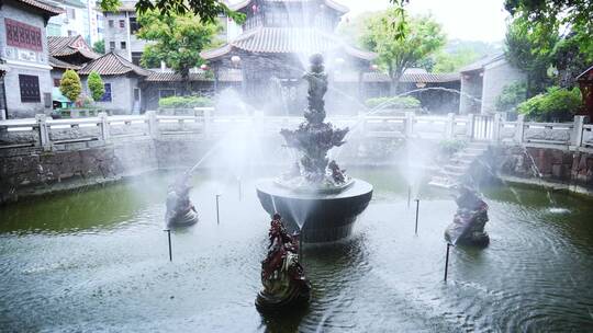 清晖园喷泉水法