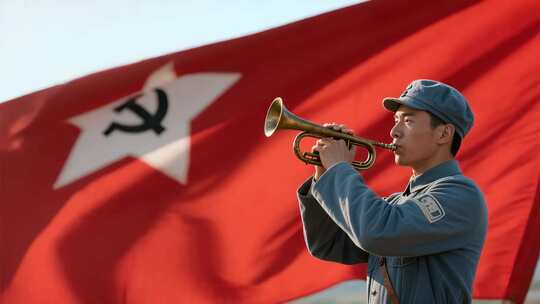 抗战80周年红色革命中国抗战红军长征行军