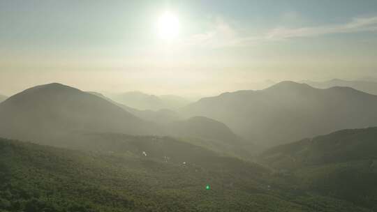 日出 云海 山脉 云海日出 王位山