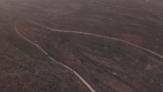 河北 石家庄 井陉县 道路 交通 秋天