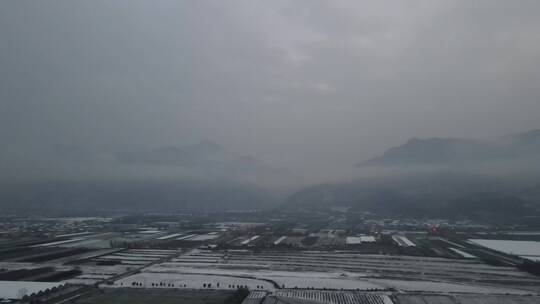 鄠邑区秦岭雪景5