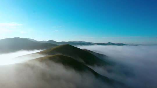 云海延时、云雾缭绕、唯美的空镜头