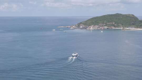 【4K】海南陵水分界洲岛海岛旅游景区航拍