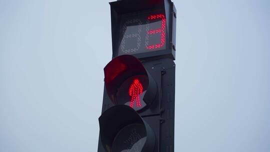 城市交通信号灯红绿灯