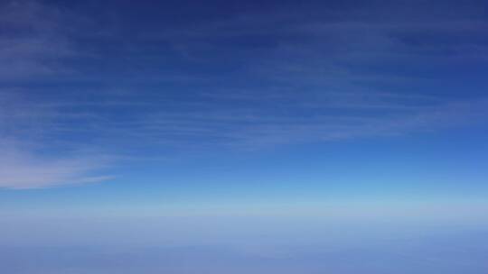 4K蓝天白云云层流动延时云彩空镜头