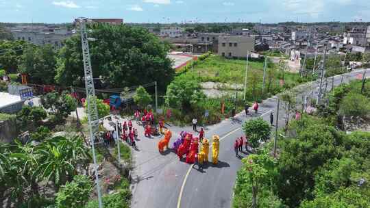 中国广东省汕尾市陆丰市深田湖村孟兰胜会