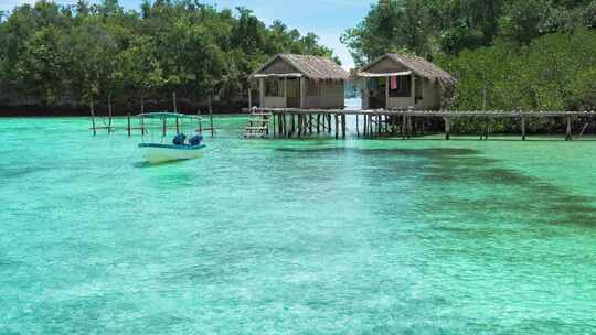 印度尼西亚， Raja Ampat，海滩