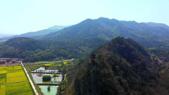 宣城市泾县狮子山油菜花中国宣纸博物馆