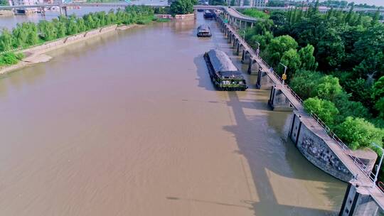 扬州京杭大运河邵伯船闸