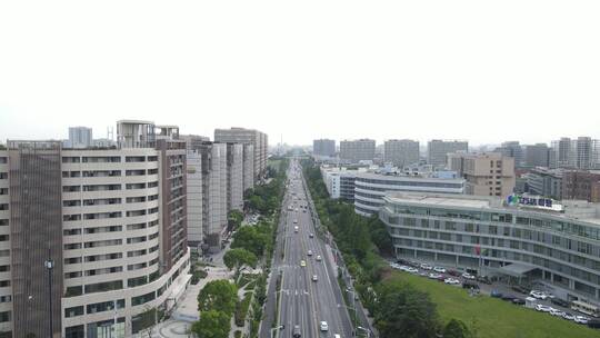 上海浦东新区周浦镇全景4K航拍