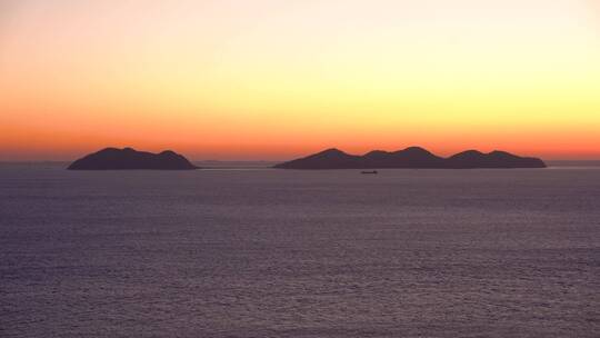 海岸 唯美 夕阳