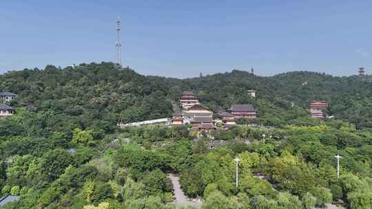 湖北鄂州西山古灵泉寺航拍