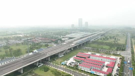 扬州高铁东站「航拍分镜10」20220705