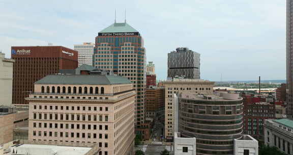 克利夫兰俄亥俄州市中心区与美国城市建筑商