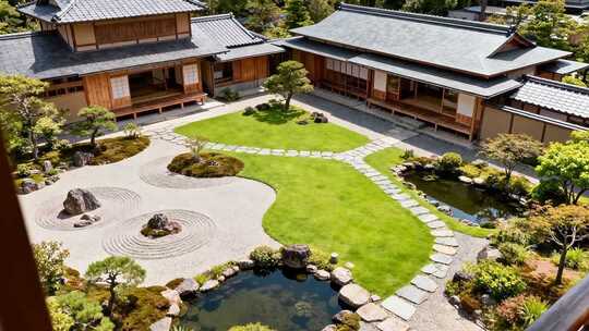 日式风格建筑 日本建筑设计 日本庭园
