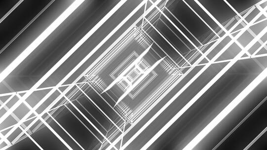 4K音乐VJ循环霓虹灯隧道舞台背景视频素材