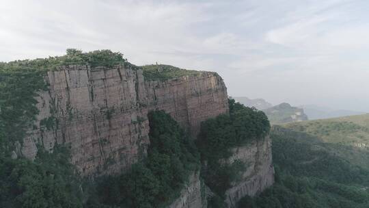 航拍山西旅游胜地太行山脉60帧原素材