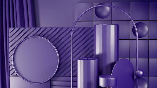 iDSTORE-3D渲染数字电商场景产品展示背景