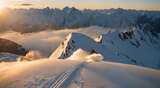 滑雪场滑雪运动高清在线视频素材下载