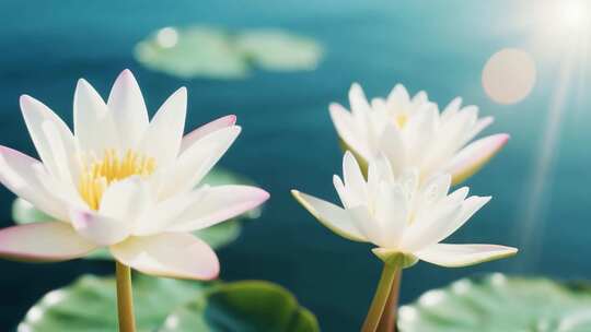 4k 超长夏天空镜头合集