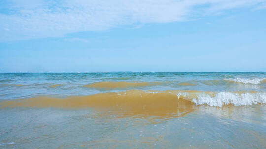 大海海水海浪海景视频素材模板下载