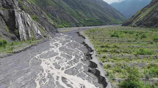 4K云南东川泥石流峡谷