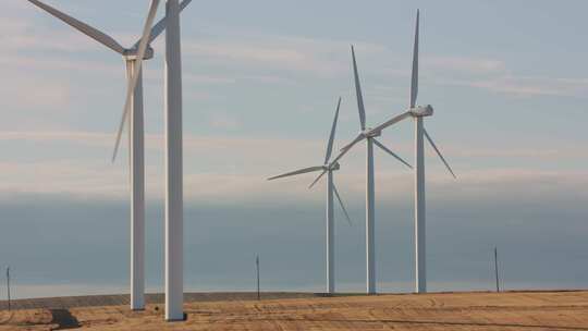 风力涡轮机，风电场，涡轮机，可再生能源