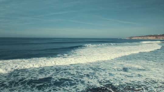 海洋，海浪， Ericeira，葡萄牙