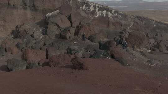 乌兰哈达火山航拍