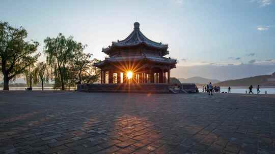 北京颐和园美景