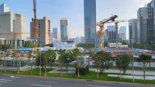 深圳建设 建设 工地 施工