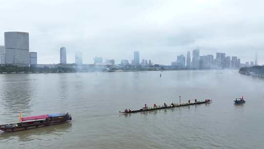 中国广东省广州市珠江端午招景