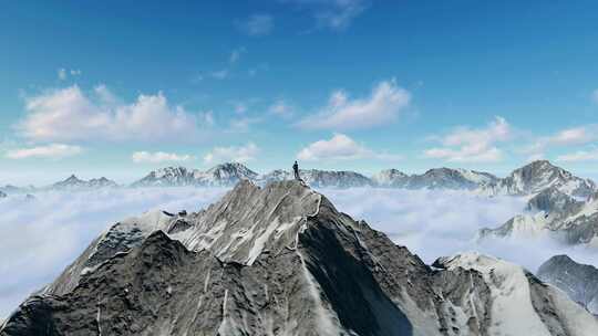 雪山登山 登山家