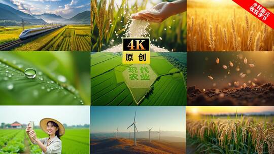 最新乡村振兴现代农业清洁能源合集