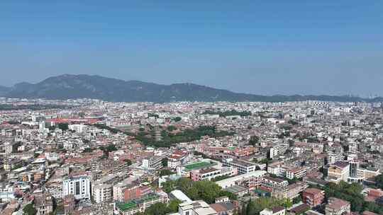 泉州开元寺航拍鲤城区大景泉州东西塔风景