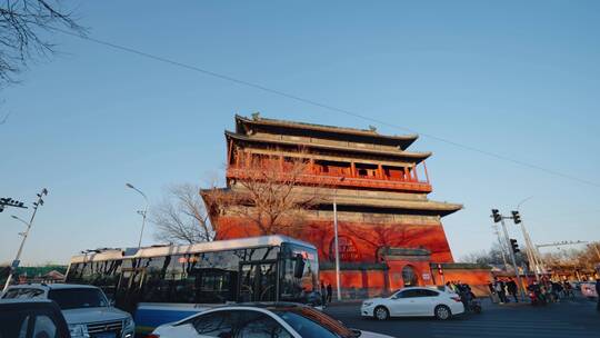 老北京鼓楼大街