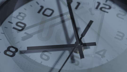 时间流逝时间变化城市时间时光流逝工作时间