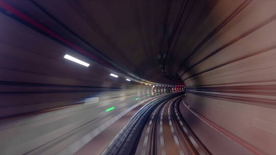 城市地铁交通穿梭