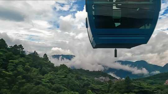 空中纜車空鏡頭