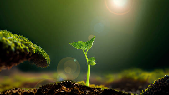 发芽 茁壮成长 万物复苏 万物生长 生长